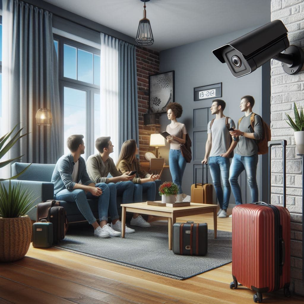Illustration pour l'article airbnb-interdit-toutes-les-cameras-a-l-interieur-des-logements